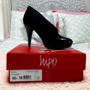 Beautiful Black Patent/Suede